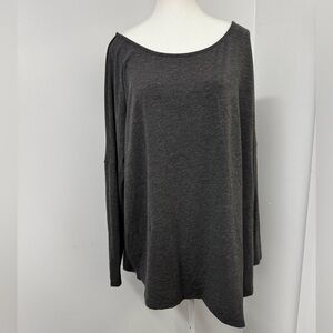 Umgee Dark Gray Long Sleeve Top
